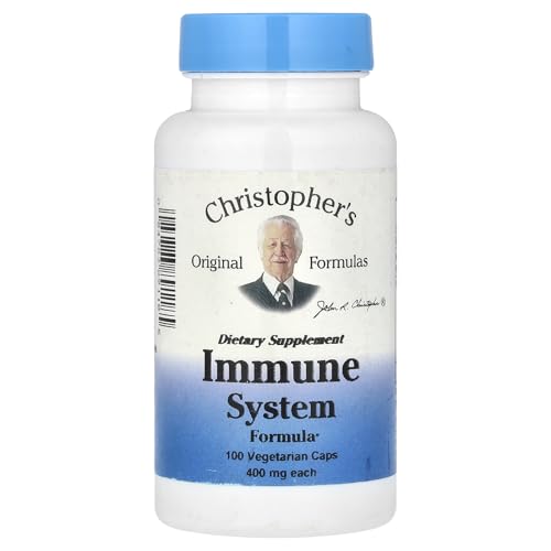 Christopher's Original Formulas Immune System Formula, 100 Vegetarian Caps