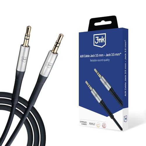 Cable de Audio Stereo 3.5 mm Mini Jack 1M miniatura 1