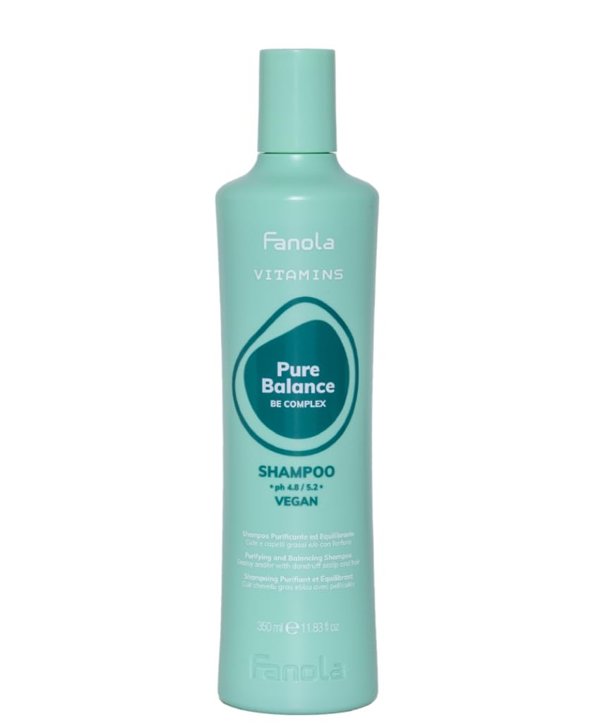 Fanola Vitamins, Pure Balance Shampoo Purificante Antiforfora, 350 ml