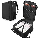 Jazoevid Mochila Viaje Cabina Avion Maleta Cabina 45x36x20 para Easyjet ﻿Maletas Mujer Trolley Mochilas de Viaje Bolso Equipaje de Mano Hombre para Portatil