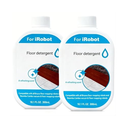 iRobot StayClean™ 床用濃縮洗剤 300ml 2本セット Amazon | 【純正品】iRobot 床用洗剤 Supported by マジックリン