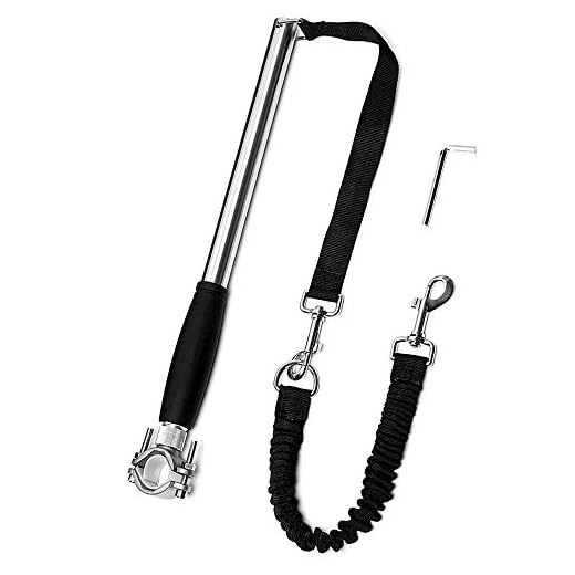 Videosystem Dog Hands Free Leashes,Dog Bike Leash,Dog Bicycle Exerciser Leash for Exercising Training Jogging Cycling,Easy Installation,Removal Hand Free, and Outdoor Safe with Pets