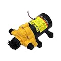 Lippert Components Flow Max 12V RV Water Pump, 3.0 GPM, 50 PSI, 9.5 Max Amp, Self-Priming, Screen Filter Included - 689052