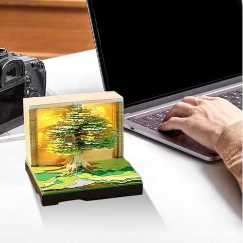 Calendrier 3D bloc-notes sculpté pour organiser le bureau des enseignants - 2
