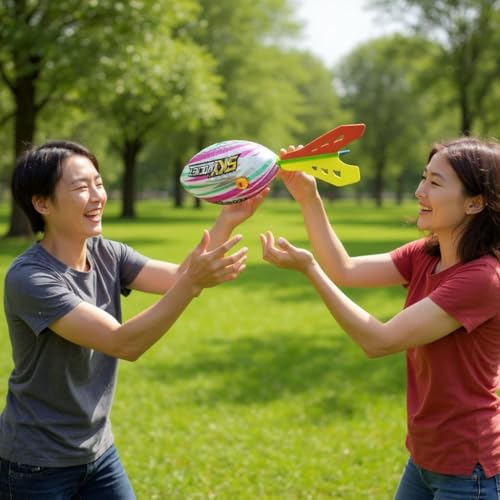 Vortex Missile Performance Aero Howler Schaumstoffball mit Pfeife, klassischer Ball mit langer Distanz, optimierter Flugschwanz Werfen des Leichtathletik-Speers