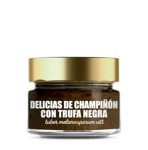Delicias de champiñón con trufa negra
