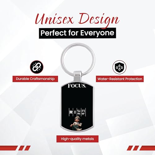 Image of Premium Printed Metal Keychain for Men & Women | High-Definition Artwork Print | Durable Key Ring for Car, Bike, Home & Office Keys | Stylish Decorative Key Holder Gift