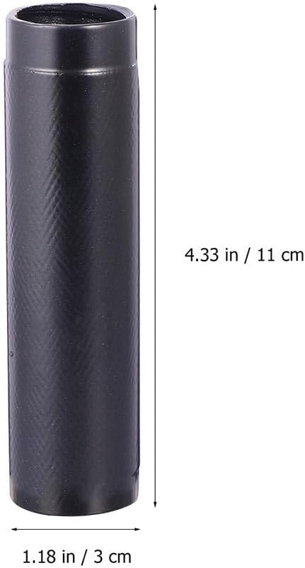 BESPORTBLE Dumbbell Connector - Adjustable Barbell Extender for Home Use Steel Dumbbell Connecting Rod Black 2 Pieces