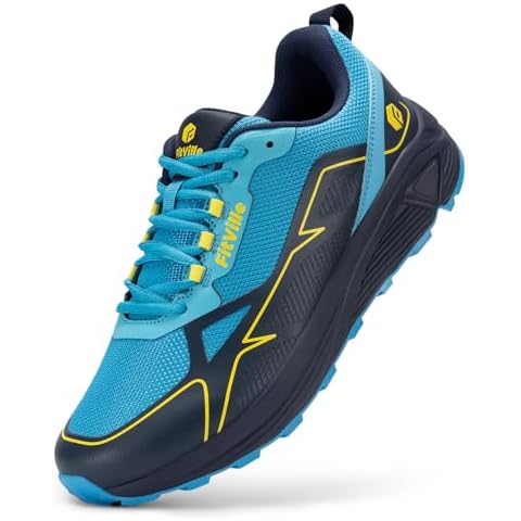 FitVille Wide Fit Trail Running Shoes for Men Cover