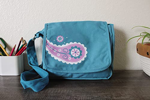 Faithgirlz Messenger Bag Teal Medium #TOP1