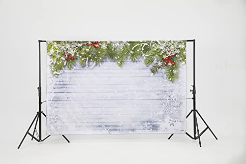 Kate 7X5Ft Christmas Photography Backdrops For Photographers Wood Wall Backdrop White Snow Photo Background #TOP1
