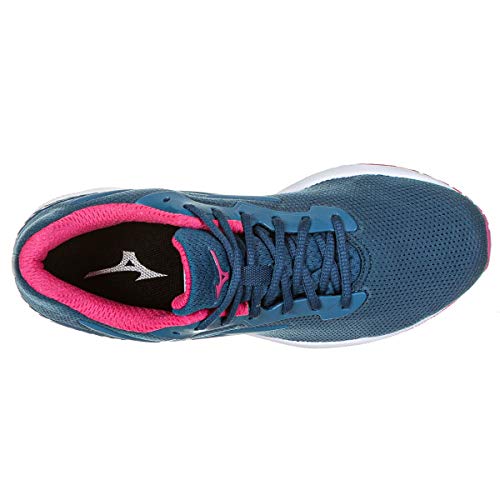 Tênis, Mizuno, Space, Feminino, Marinho/Rosa, 35,