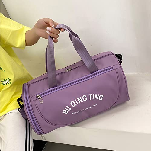 Kaxich Travel Duffel Bag Sports Gym Bag with Shoe Compartment Dry Wet Separated Holdall Bags Weekender Handbag for Sports, Fitness, Camping, Weekend and Swimming - Image 2