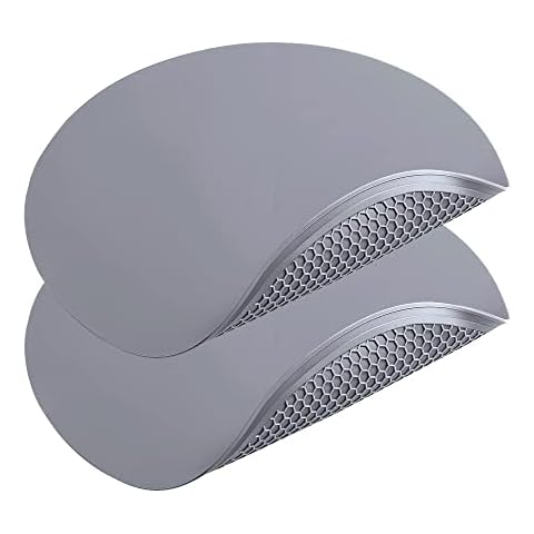 To encounter Silicone Microwave Mat - Round 12" x 12" - Set of 2 Heat Resistant Multifunctional Mat, Splatter Guard, Trivet, Hot Pad, Pot Holder Cover