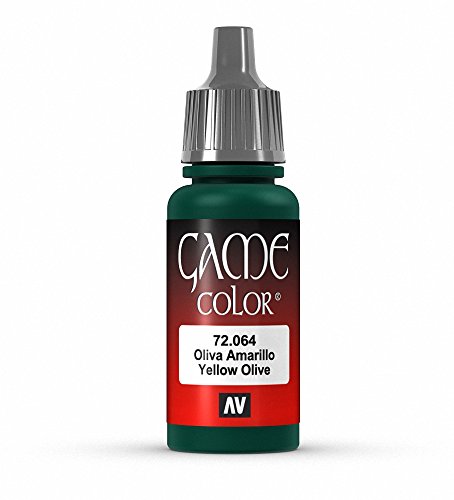 Vallejo Game Color 17 ml Acrylic Paint - Yellow Olive