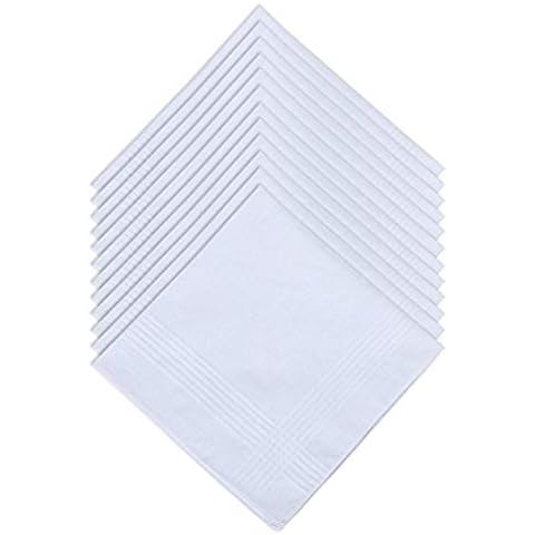 DUDU N GIRLIE Men's Cotton Handkerchiefs Pack Cover