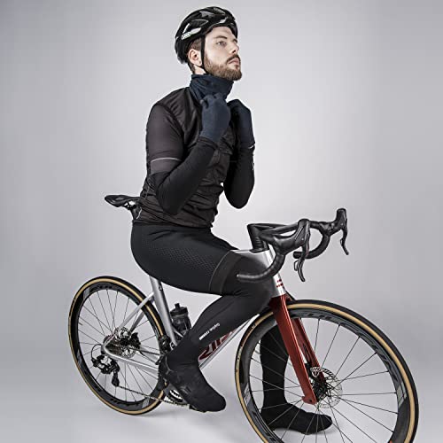GripGrab Primavera 2 Merino Wool Spring Autumn Cycling Gloves Knitted Touchscreen Full Finger Anti Slip Bicycle Liners - Image 6