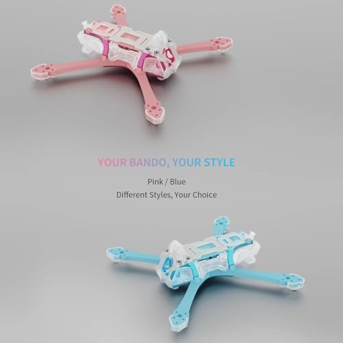 Cadre FPV 304,5 mm en carbone châssis haute résistance pour drone de course bando - 3