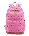 Produktbild Foluton Damen Schulrucksack Rucksack Extra groß Vintage Canvas Rucksack Daypacks für Mädchen Studenten Junge Jugendliche Outdoor Schule Camping Freizeit
