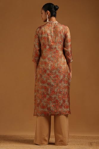 Image of Soch Womens Muslin Botanical Kurta