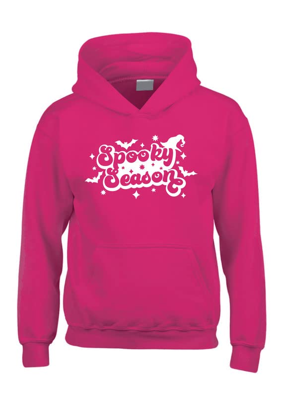 Sweat à capuche fuchsia adulte idéal pour chiller confortablement lors de la saison effrayante