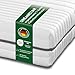 Produktbild DREAMSTAR Kaltschaummatratze Vital Silber XXL 24 cm hoch| Ergonomische 7-Zonen Matratze aus Kaltschaum |Härtegrad 2 (H2) Öko-Tex Zertifiziert | Hypoallergen & Antibakteriell | 90 x 200 cm
