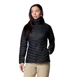 Columbia Chaqueta Powder Pass II Hybrid con Capuch...: La chaqueta con capucha Powder Pass II Hybrid combina lo mejor de un puffer y un softshell, lo que la convierte en una capa esencial para los días fríos de primavera/otoño en la montaña. Aislamiento de poliéster 100% reciclado, construcción híbrida p...