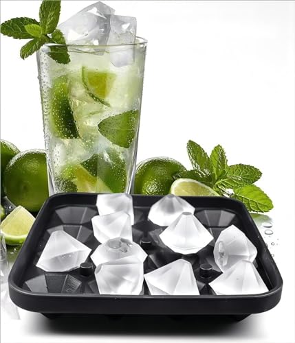 Moldes de Hielo Mini Diamante de Silicona con Tapa miniatura 4