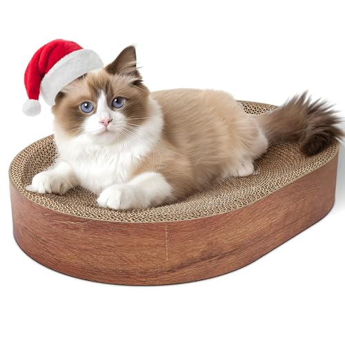 ComSaf Cat Scratching Board & Bed for Indoor Cats