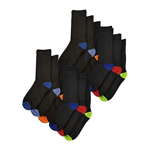 12 Pairs of Cotton Rich Designer Socks Cover