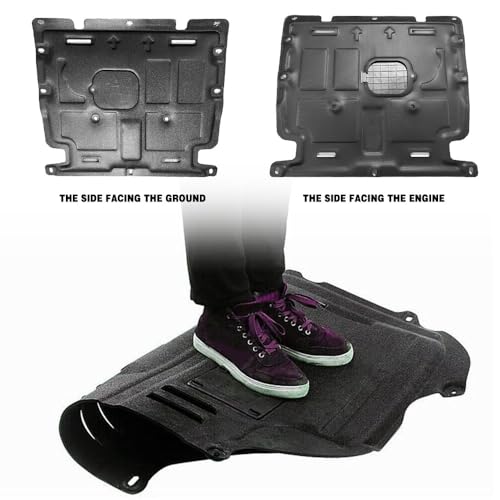 Engine Splash Shield Fit for Audi Q5 2018-2024 Engine Case Guard Under Cover Compatible with 2019-2023 Q5 Front Engine Guard Mud Flaps by Gorzizen - Used condition - Image 7