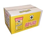 Bulk Box of 12 Packets of 70 Sheets of Household Surface Wipes