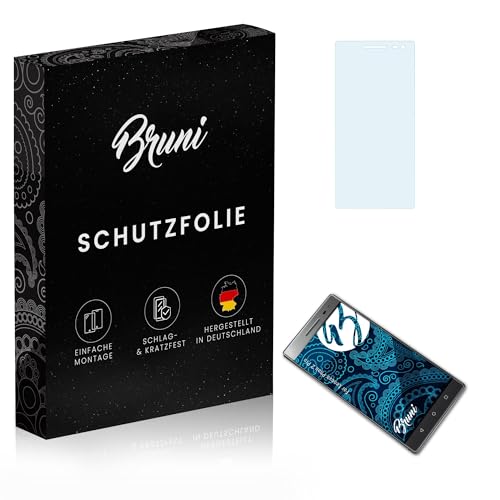 Bruni Schutzfolie kompatibel mit Lenovo Phab 2 Pro Folie, glasklare Bildschirmschutzfolie (2X)