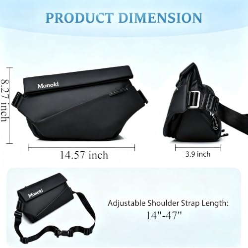 Monoki 6L Waterproof Sling Crossbody Bag - image 3