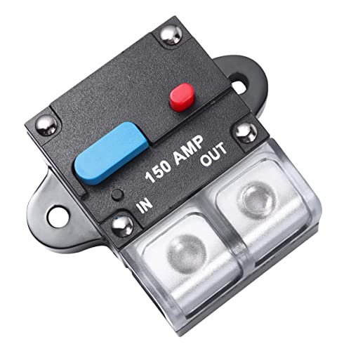 Disyuntor 150a rearmable para coche y proteccion electrica de audio