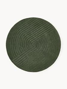 Buy RIFA RUGS Handwoven Pure Woolen Round Carpets Collection with 1,0 ...