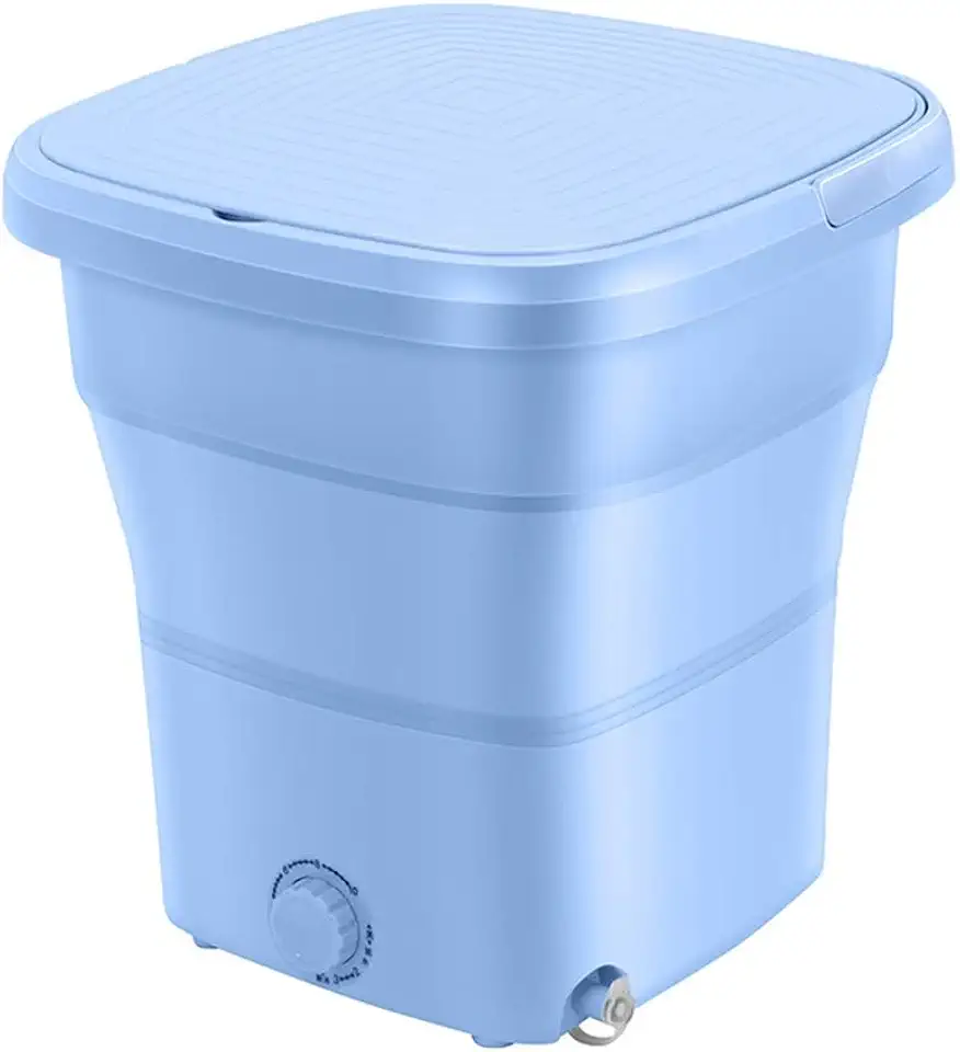 Folding Washing Machine Mini Small Washing Machine Ion Machine (Color : A Size wangyiren93 (Color : A Size(A)