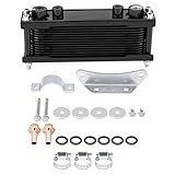 【Ausstattung】 Ölkühler Der Kühler ist für die meisten Motorräder, Dirtbikes und Pitbikes geeignet.