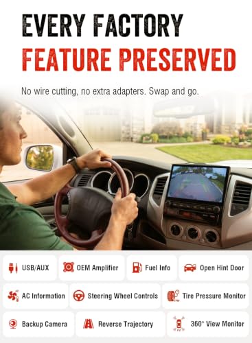 Dasaita 10.2" QLED Car Stereo for Toyota Tacoma 2005-2015 - image 5