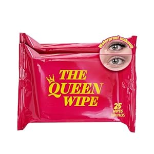 [K-Beauty] The Queen Wipe Micellar Wipes Cleansing Towelettes Face & Eye Makeup Remover Wipes Facial Cleansing Cloths Gently Removes Oil & Waterproof Makeup | No Harsh Ingredients (25 Wipes x2)