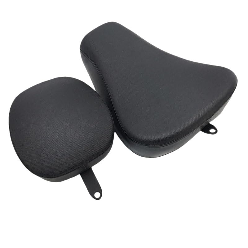 Asiento Sportster XL 1200 cojín de cuero ergonómico contra la fatiga en moto 2