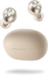 ワイヤレスイヤホン bluetooth【2026年アップグレード版】ブルートゥース5.3 自動ペアリング 接続瞬時 HiFi重低音音質 超軽量 快適な装着感 最大60時間再生 Type-C急速充電 マイク付き ENC通話 ノイズキャンセリング 完全ワイヤレス タッチ式音量調整 カナル型 両耳 片耳IPX7防水(アイボリー)