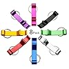YGSAT 8 Pack Aluminum Beer Bottle Opener Keychain Classic Mini Bottle Openers Keys Collector EDC Pocket Keyring Funny…