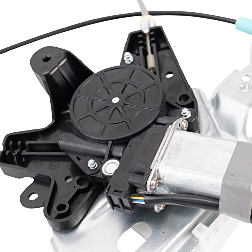 Image of TRQ Front Left Power Window Regulator & Motor Assembly Drivers Side