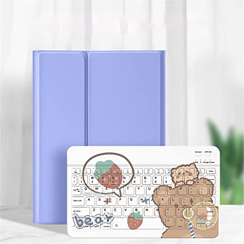 カラー印刷 iPad Air 2 iPad 5 iPad 6 第5世代 第6世代 9.7インチ キーボード ケース カラフル かわいい マグネット 分離式 ワイヤレス Bluetooth キーボード 手帳型 Apple Pencil収納 人気 スリム (i