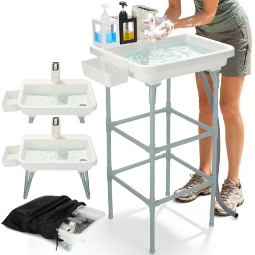 Best Waterproof Rechargeable Camping Sinks for Clean Camp Cooking