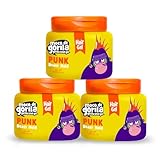 Moco de Gorila Punk, Hair Styling Gel, Gives your Hairstyle a Long-Lasting Effect, Reactivate with Water, High Fixation, 3-Pack of 9.52 Oz Each, 3 Jars
