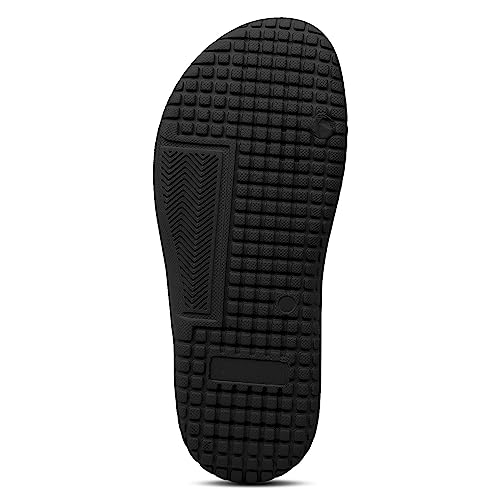 Image of Hygear Men's Garcia EVA Slides | Ultra Soft Cushion | Lightweight | Waterproof | Stylish |Anti-Skid | Comfortable Everyday Slides for Men
