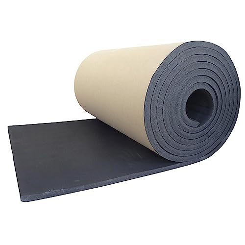 Anulely Tapis D’Isolation Acoustique pour Voitures, Tapis D'isolation Ignifuge pour Tapis Anti-Bruit Imperméable, Tapis Isolation pour Toit De Voiture, Porte, Capot, Camion Et Moteur Au