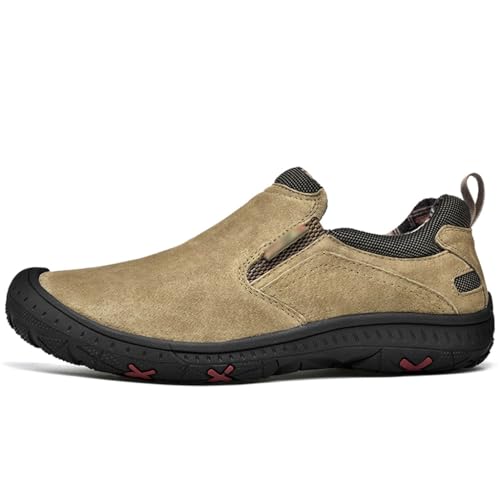 FMURY Men Casual Sneakers Men Loafers Shoes Men Driving Shoes Moccasins Breathable Walking Footwear(38 Code)